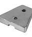 00723 - Tecnoseal Zinc Volvo Penta DPX Cavitation Plate Anode 876638