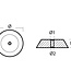 02523 - Tecnoseal Zinc Hamilton Jet Disc Anode 102185