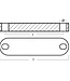 03610AL - Tecnoseal Aluminium Quick Thruster Plate Anode BTQR