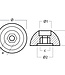 03609 - Tecnoseal Zinc Quick Bow Thruster Anode BTQ110/BTQ125/TQ11000