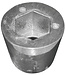 03509 - Tecnoseal Zinc Vetus Propeller Nut Anode BP195