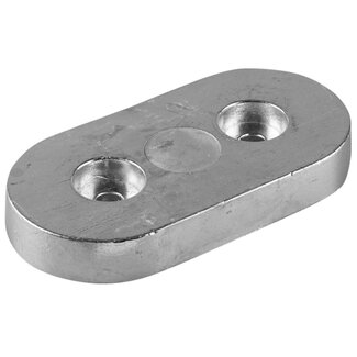 Tecnoseal 02454 - Tecnoseal Zinc Kamewa Jet Oval Plate Anode FF375S/FF550