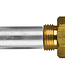 02353T -  Tecnoseal Zinc Lombardini Pencil Anode With Brass Plug