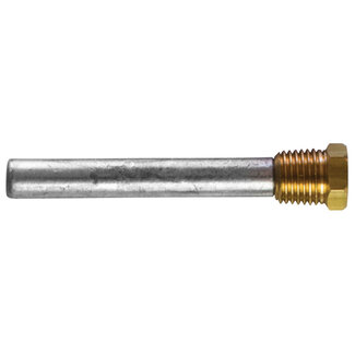 Tecnoseal TEC-E0A - Tecnoseal Zinc Universal Pencil Anode With Brass Plug