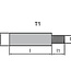 TEC-E1H-Z - Tecnoseal Zinc Pencil Universal Anode