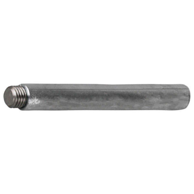 20010 - Tecnoseal Zinc UK Type Heat Exchanger Pencil Anode with Steel Insert 3/4" UNC