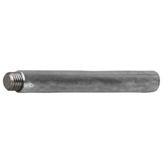 Tecnoseal 20024 - Tecnoseal Zinc UK Type Heat Exchanger Pencil Anode with Steel Insert 5/8" UNC