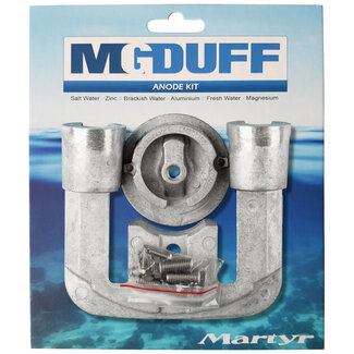 MG Duff CMBRAVO1KITZ - MG Duff Zinc Mercury Bravo 1 Anode Kit