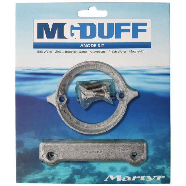 CMV280DPKITZ - MG Duff Zinc Volvo 280 Duo-Prop Anode Kit