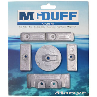 MG Duff CMVERADO6KITA -  MG Duff Aluminium Mercury Verado 6 Cylinder Anode Kit