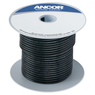 Ancor Ancor Marine Grade Cable Black 2mm (14 AWG)