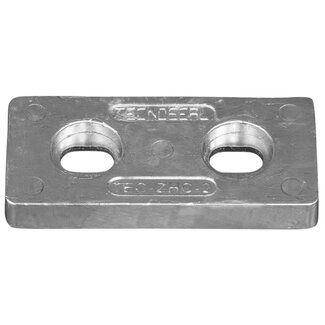 Tecnoseal TEC-ZHC-2 - Tecnoseal Zinc Rectangular Plate Anode With Insert 1.08kg