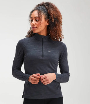 Women's performance zip training top