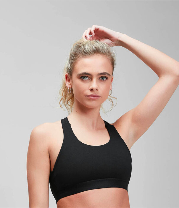 Myprotein Power sportbeha met gekruiste bandjes