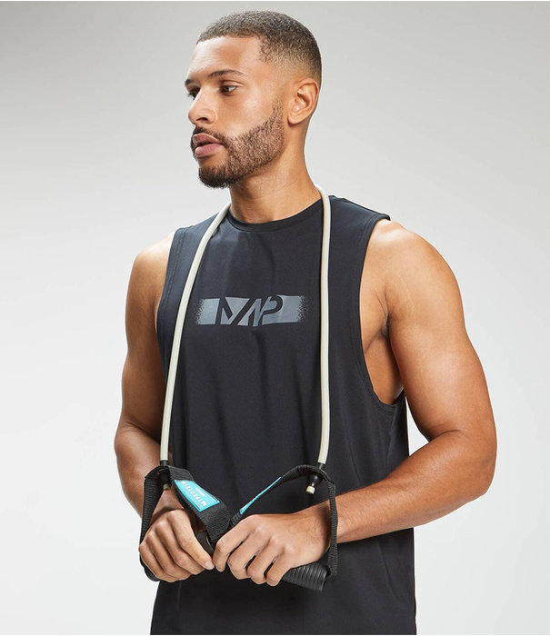 Myprotein Graffiti graphic training tank top