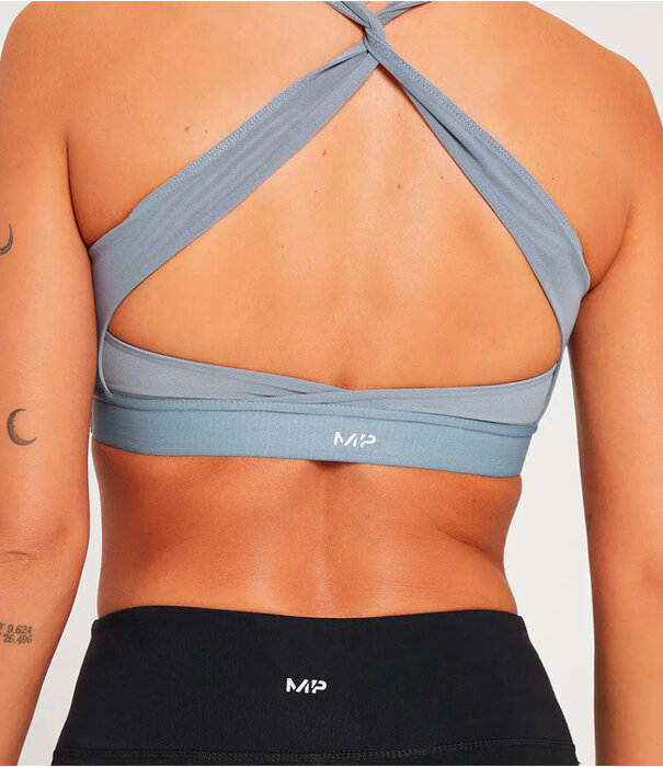 Myprotein Power sportbeha met gekruiste bandjes