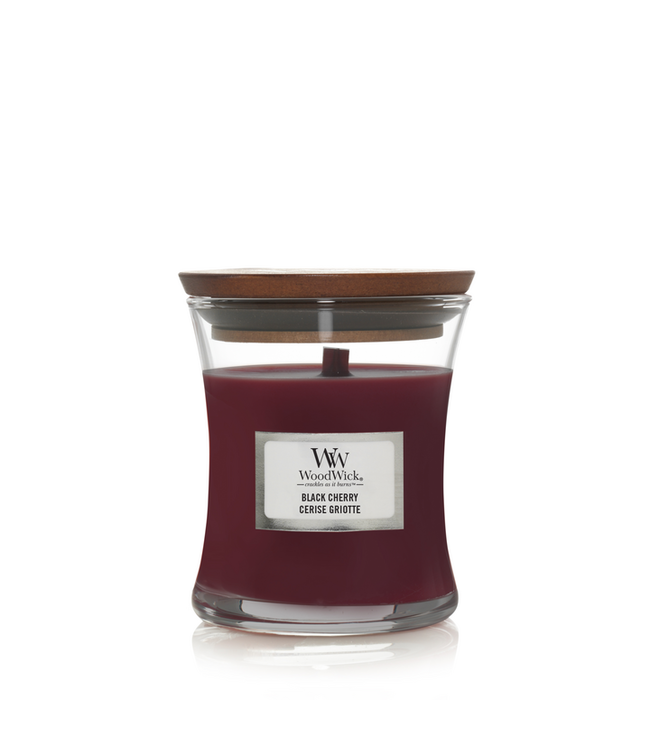Woodwick Black cherry medium candle