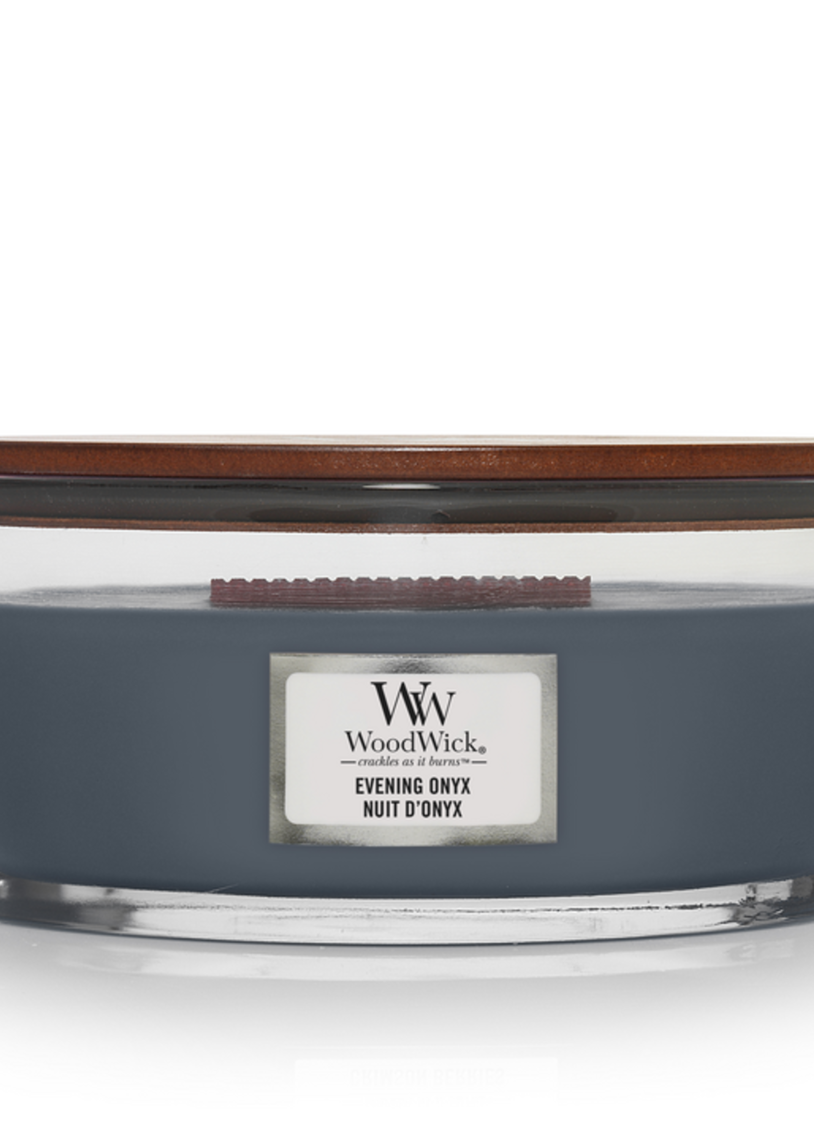 Woodwick Evening onyx ellipse candle