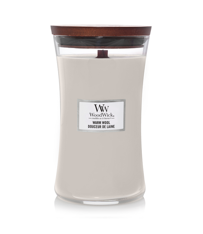 WoodWick Warm Wool - Ellipse Candle 