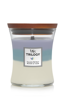 Woodwick Trilogy calming retreat candle