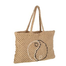 Kbas Beach bag / Shopper Yin & Yang Naturel