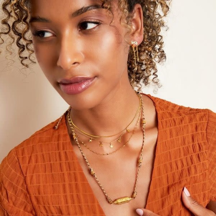 J.Y.M. Multi-layered necklace Silver