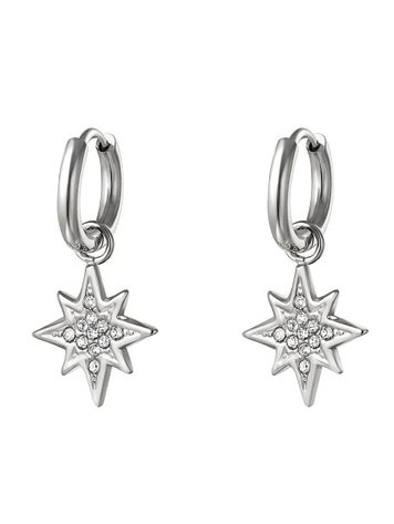J.Y.M. Earrings Va Va Voom Silver