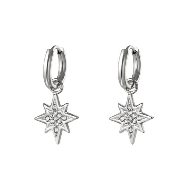 J.Y.M. Earrings Va Va Voom Silver