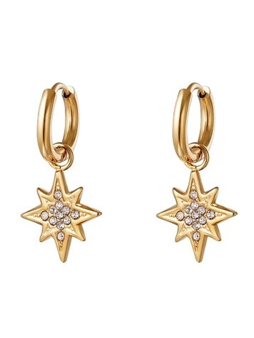 J.Y.M. Earrings Va Va Voom Gold