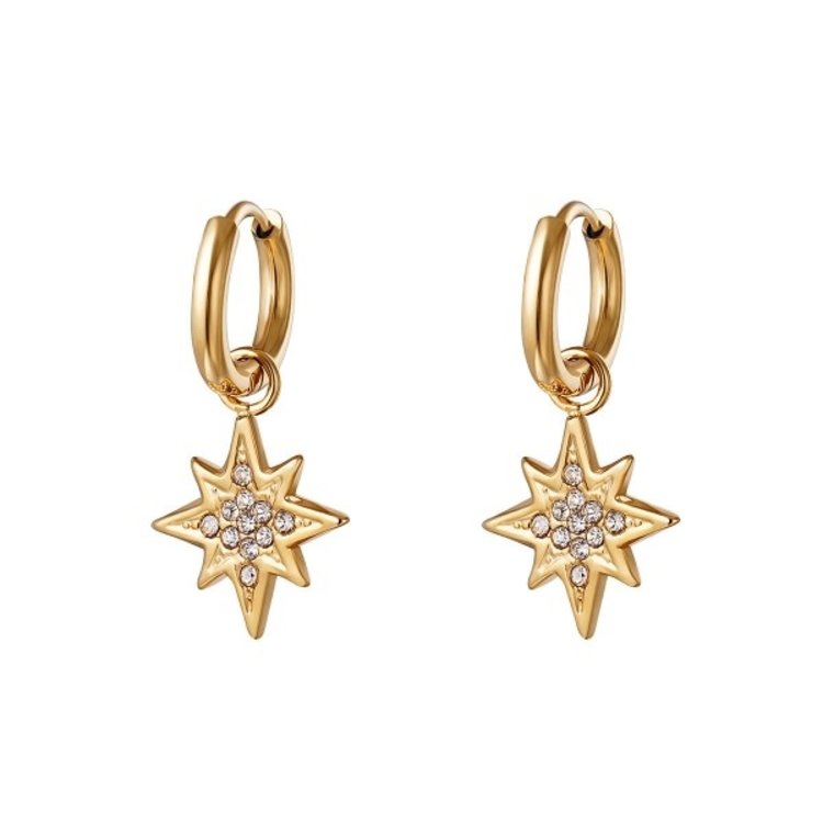 J.Y.M. Earrings Va Va Voom Gold