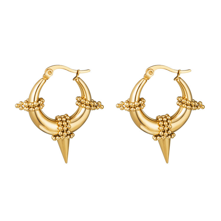 J.Y.M. Earrings Aditi Gold