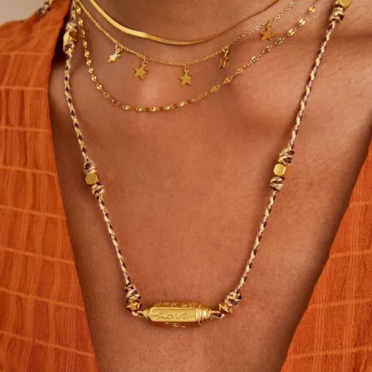 J.Y.M. Multi-layered necklace Silver