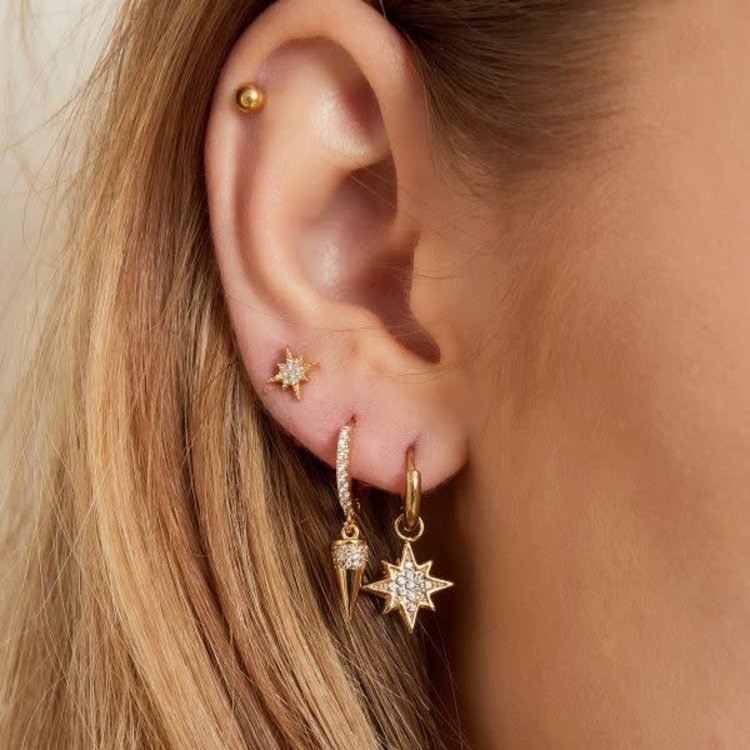 J.Y.M. Earrings Va Va Voom Silver