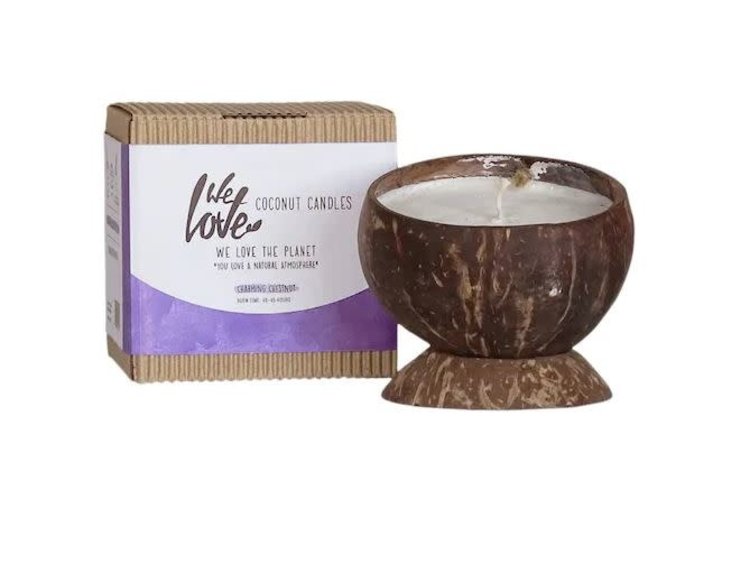 We Love The Planet Coconut Candle - Charming Chestnut