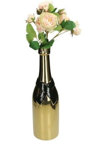 J.Y.M. Vaas Champagnefles Goud