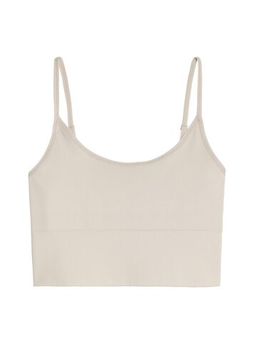 Catwalk Junkie Singlet Second Skin - White Sand