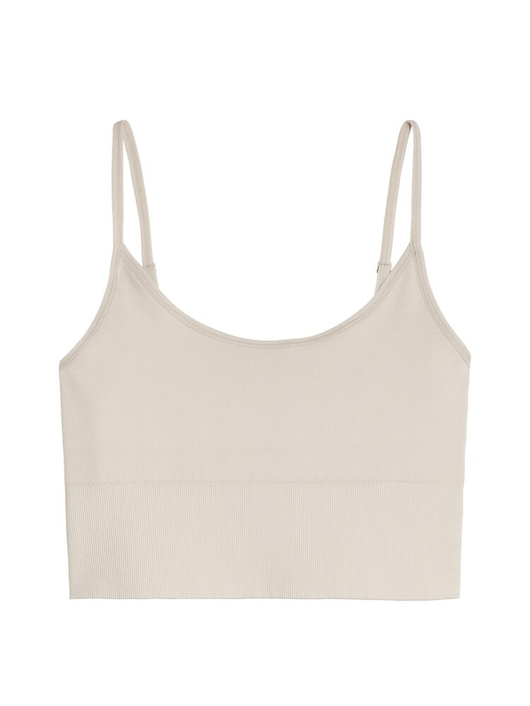 Catwalk Junkie Singlet Second Skin - White Sand