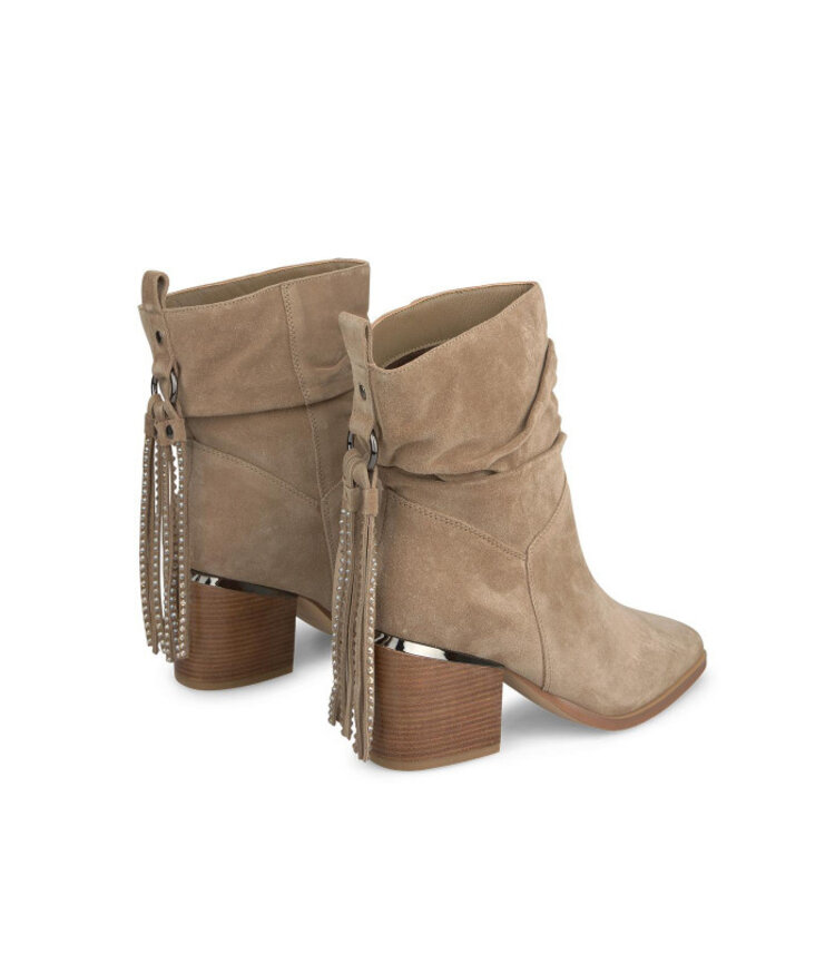 Alma en Pena Crickled Zip Bootie