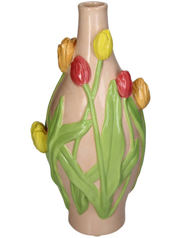 Vase Tulip Multi 14x14x30cm