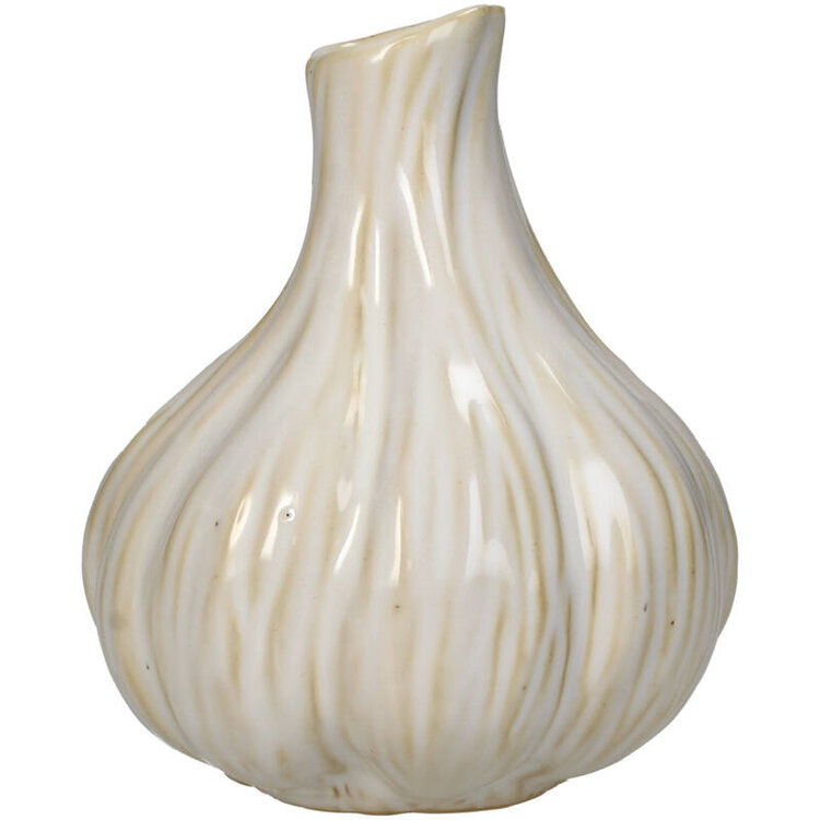Vase Garlic White 10x10x11cm
