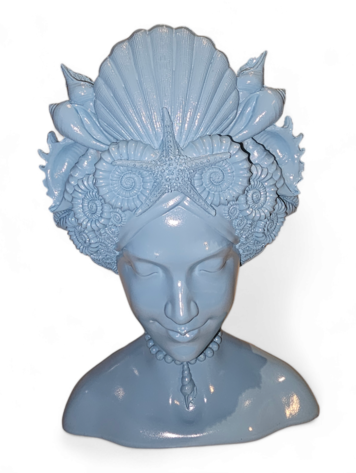 Vase Lady Aquarius - blue