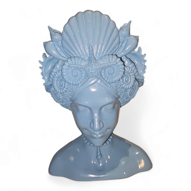 Vase Lady Aquarius - blue