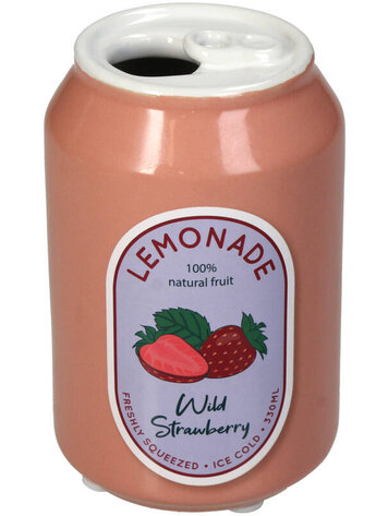 Vase Lemonade Can Multi 7x7x11cm