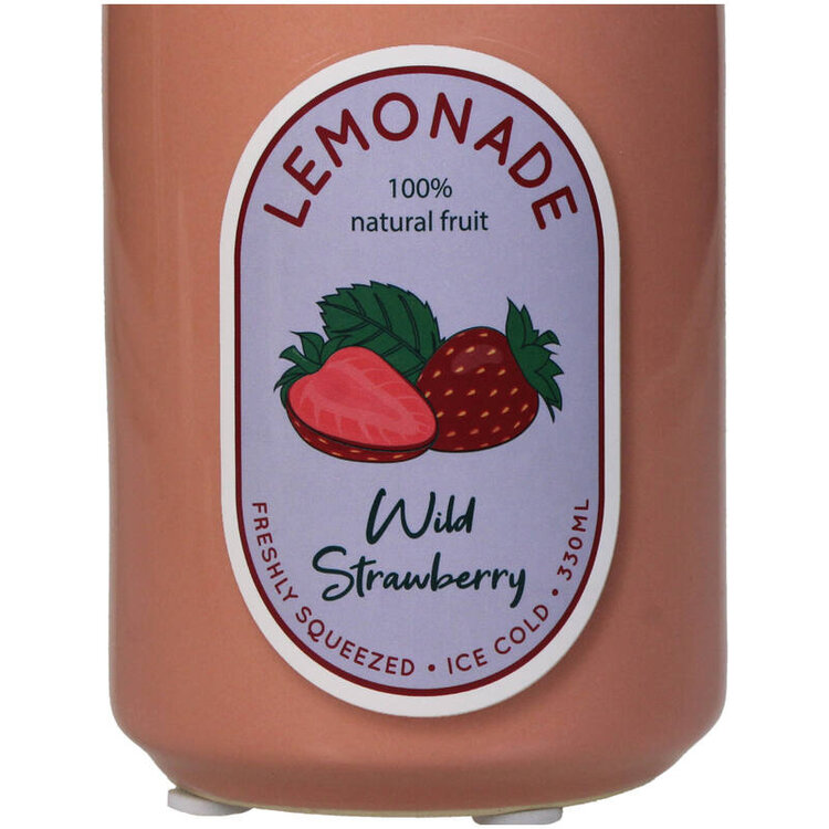 Vase Lemonade Can Multi 7x7x11cm