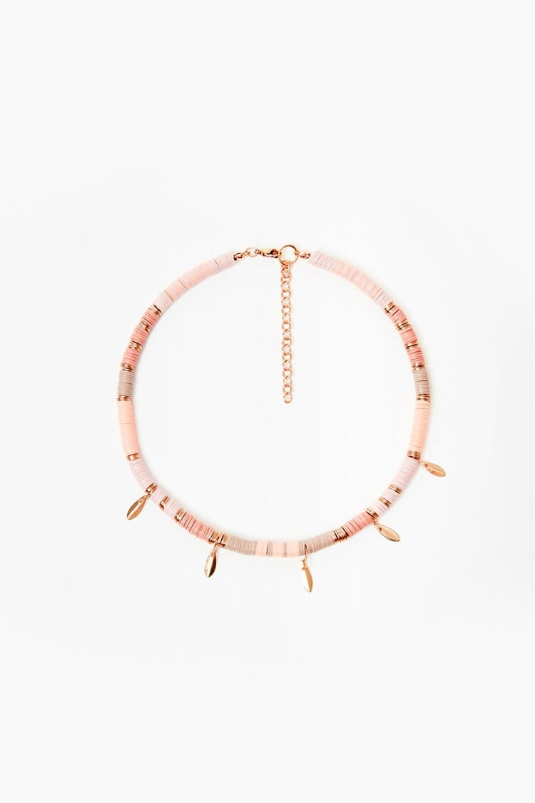 Sequin Necklace - pink