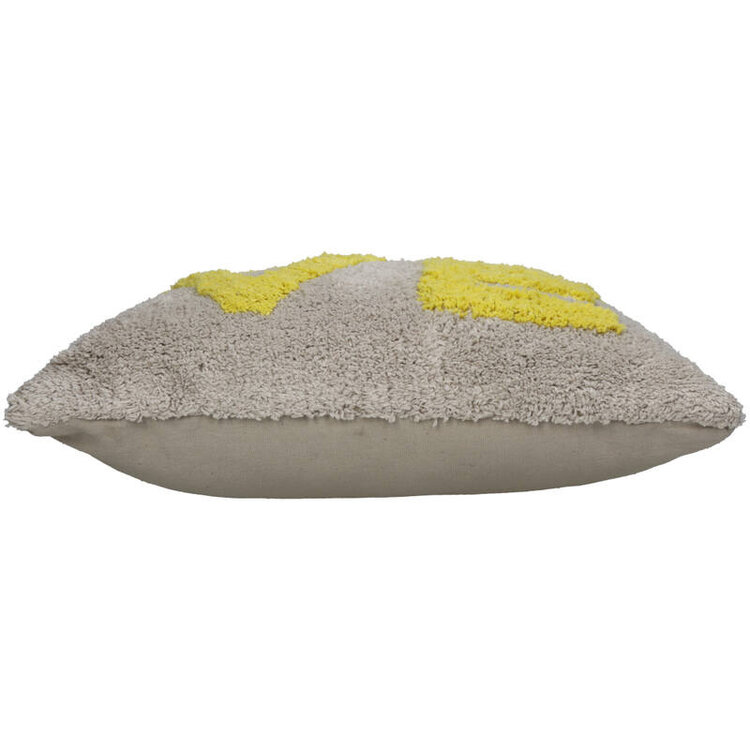 Cushion Love Yellow 45x45x3cm