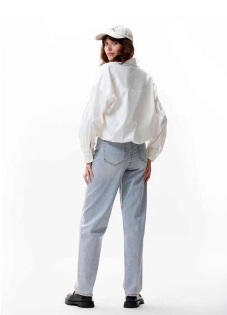Catwalk Junkie Blouse met tuck in effect - Off White