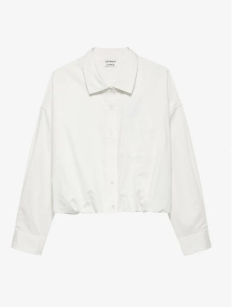 Catwalk Junkie Blouse met tuck in effect - Off White