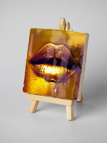 Kunsttegeltje -Taste Of Gold