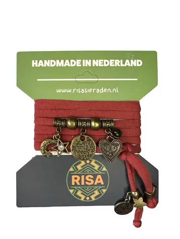Risa Beyond The Moon roodbruin - Brons